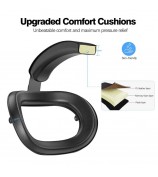 For Meta Quest 3S T2 Elite Head Strap ABS+Sponge Soft Cushion Adjustable Headband - Gold
