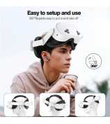 Head Strap for Meta Quest 3S Adjustable Headband VR Headset Accessories - White