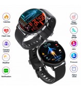 F67 Pro ECG Blood Sugar Uric Acid Monitoring Smart Watch 1.41-inch Round Sport Watch
