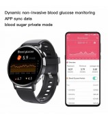 F67 Pro ECG Blood Sugar Uric Acid Monitoring Smart Watch 1.41-inch Round Sport Watch