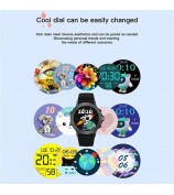 G26 Multi-Function Children Smart Watch Weather Forecast Sports Bracelet with Alarm and Flashlight - Black