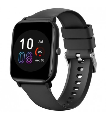 C09 Smart Watch 1.85-inch TFT Screen Bluetooth Call Heart Rate Blood Pressure Monitor Watch - Black