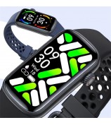 H91 1.47 inch HD Screen Smart Watch Multi-Sport Mode Fitness Bracelet Waterproof Health Watch with Heart Rate / Blood Oxygen Monitoring - Black