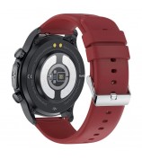 E400 1.39" Touch Screen HD Smart Bracelet Water Resistant Sports Watch ECG+PPG Health Watch with Body Temperature and Blood Oxygen Monitoring (TPU Strap) - Red