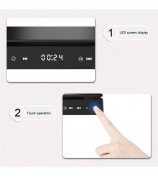 KECAG KC-708 DVD Player Touch Operation Mini CD VCD Player with Remote Control for Home Smart TV