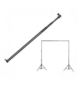 2m Collapsible Photography Backdrop Rod Aluminum Alloy Backdrop Bar Support Crossbar Pole