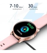 LX01 1.39" Smart Watch Bluetooth Call IP67 Waterproof Sports Watch Fitness Bracelet with Health Monitoring - Pink