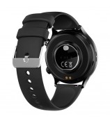 MX40 1.39" Bluetooth Smart Watch with Women Cycle, Heart Rate, Blood Pressure Monitoring Multi-Sport Smart Bracelet - Black / Black