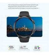 MX40 1.39" Bluetooth Smart Watch with Women Cycle, Heart Rate, Blood Pressure Monitoring Multi-Sport Smart Bracelet - Black / Black