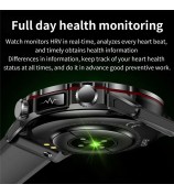 ET482 1.43" AMOLED Smart Watch Bluetooth Call, ECG Sports Bracelet with Steel Strap