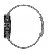 NX1 Pro Luxury Metal Business Smart Watch Health Monitoring Bluetooth Calling Waterproof Sports Watch - Black