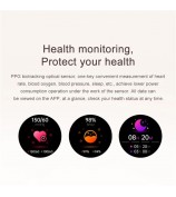 NX17 1.19-inch AMOLED Women Waterproof Bluetooth Calling Smart Watch Fitness Tracker Smart Bracelet - Pink
