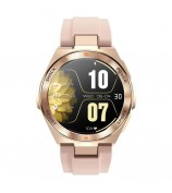 NX17 1.19-inch AMOLED Women Waterproof Bluetooth Calling Smart Watch Fitness Tracker Smart Bracelet - Pink