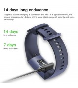 C80 1.1-Inch Screen Smart Bracelet Blood Oxygen Monitoring Watch (Touch Control) - Starlight