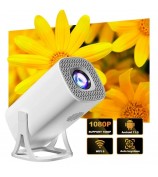 S40 1024*600P Android 11 WiFi6 Bluetooth Smart Projector Home Theater Projector Support 4K Video - US Plug