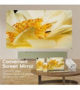 S40 1024*600P Android 11 WiFi6 Bluetooth Smart Projector Home Theater Projector Support 4K Video - US Plug