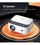 AUN Z5S Portable Full HD Home Cinema 1080P Android Video Projector 4K Movie Decode 3D Mini Smart Theater - US Plug