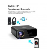 AUN U001 1080P 4K Projector Android 11 2+16GB Projector 3D LED Home Theater Support Zoom - US Plug