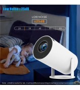 HY300 PRO Projector Android 11.0 2.4G / 5G WiFi 6 Bluetooth 5.0 1280*720P Home Theater, CE Rohs FCC Certificated - US Plug