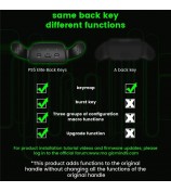 DATA FROG For Sony Playstation 5 Controller Back Button Attachment Wireless Gamepad Back Button - Black