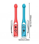 STARTRC GAMES 1 Pair Drum Sticks Game Taiko Drum Master with Wrist Strap for Nintendo Switch Sports Games