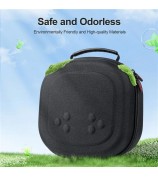 STARTRC GAMES For Meta Quest 3S / Quest 3 / Quest 2 Carrying Case Snowflake Cloth VR Headset Storage Bag - Black