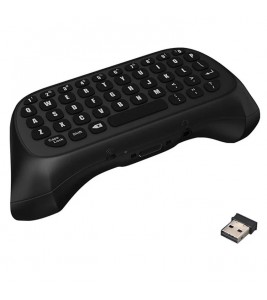 DATA FROG Gamepad Keyboard for Xbox Series X / Series S / One S / One Elite / One Game Controller 2.4G Wireless Keyboard - Black