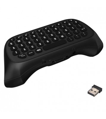 DATA FROG Gamepad Keyboard for Xbox Series X / Series S / One S / One Elite / One Game Controller 2.4G Wireless Keyboard - Black