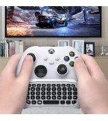 DATA FROG Gamepad Keyboard for Xbox Series X / Series S / One S / One Elite / One Game Controller 2.4G Wireless Keyboard - Black