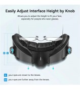 AMVR Q3FC3 For Meta Quest 3 VR Facial Interface Face Cover Cool Ice Silk Face Pad