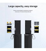 DESIONTAL Multi-Function High Speed SD / TF Card Reader Portable Memory Card Storage Case