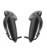 AMVR Q3HS3 1 Pair Controller Grips for Meta Quest 3 / 3S Silicone Battery Cover Sleeve with Hand Strap