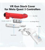 2Pcs For Meta Quest 3S / Quest 3 VR Gun Stock Cover VR Controller Grips Cases