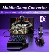 GAMWING M9 5-in-1 Wired + Bluetooth Dual Mode Mobile Game Converter with Keyboard and Mouse Set