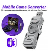 GAMWING M9 5-in-1 Wired + Bluetooth Dual Mode Mobile Game Converter with Keyboard and Mouse Set