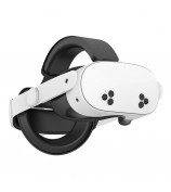 For Meta Quest 3S / 3 ABS+PU Ergonomic Head Strap Adjustable Replacement Headband