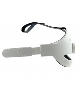 Ergonomic Headband with Removable Cushion Head Strap for Oculus Quest 2 VR Helmet - White