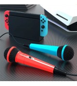 IPEGA PG-SW089 Gaming Microphones Double Wired Mic Kit with Switch for Nintendo Switch / PS5 / PS4