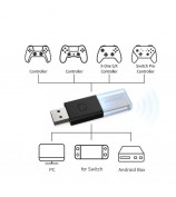 DOBE TY-1803 USB Bluetooth Controller Receiver for Xbox Switch S/X Game Console Compatible with BT 5.0 Driver Wireless Gamepad Adapter Gaming Accessories