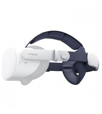 BOBOVR M1 Plus Head Strap for Oculus Quest 2, Adjustable Replacement Elite Strap with PU Leather Pad