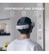 BOBOVR M1 Plus Head Strap for Oculus Quest 2, Adjustable Replacement Elite Strap with PU Leather Pad