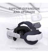 BOBOVR M1 Plus Head Strap for Oculus Quest 2, Adjustable Replacement Elite Strap with PU Leather Pad