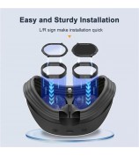 DEVASO Lightweight Lens Cover Accessories Kit for PS VR2 Headset Anti-Scratch Ring Lens Protector