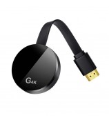 G4K 2.4G Single Band WiFi MiraScreen TV Stick Dongle 4K Display Receiver for Airplay DLNA WiFi Portable Display Receiver
