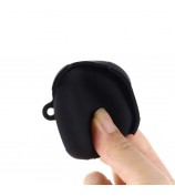 Silicone Protector Earphones Case for Samsung Buds Live / Buds 2 / Buds Pro / Buds Pro 2 - Black