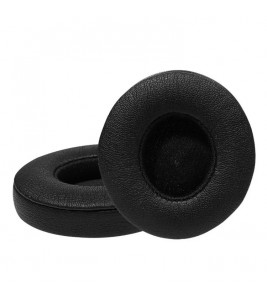 1 Pair Replacement Eapads Earmuffs Cushion for Beats Solo 2.0 3.0 Wireless Headphones - Black