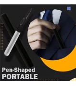 Bluetooth Headset Cleaning Brush Pen Shape Dust Remover TWS Earphone Camera Phone Cleaning Tool - White