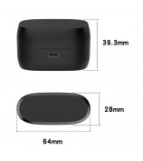 M027 For Jabra Elite 4 Active Charging Box Replacement Bluetooth Earphone Charging Case (Headset Not Included)