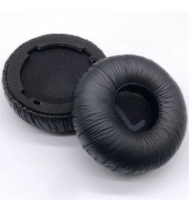 1 Pair For JBL Tune 600BTNC / Tune 660NC Headphone Earpads Leather+Sponge Earmuffs - Black