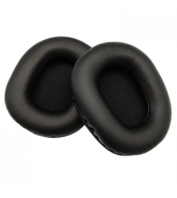 1 Pair For Audio-Technica ATH-PRO5 / ATH-SX1a / ATH-M50X / ATH-M40 / ATH-M30 / ATH-M20 / ATH-M10 Headphone Earpads - Black